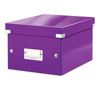 [60430062] LEITZ Petite Boîte de Rangement Wow Click & Store A5 Violet