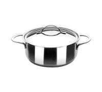 Ibili Faitout Noah 32 cm 9,6 L Acier inoxydable 18/10 Compatible induction avec couvercle