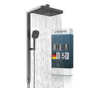 60687 LA PALMA Ensemble de douche de tête, graphite mat