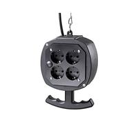 60971 Distributeur d'alimentation 3G1,5mm² 3 mètres PVC noir Nombre de prises...