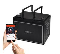 60Ah 12V Lifepo 4 batterie au lithium | Batterie avec BMS, Bluetooth