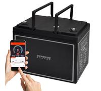 60Ah 12V Lifepo 4 Batterie Lithium | Batterie avec BMS, Bluetooth,