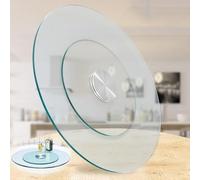 60cm/70cm/80cm/90cm/100cm Lazy Susan Plateau tournant, Grande Assiette de Service Ronde, Plateau Rotatif 360° pour Table à Manger (Color : 70cm/28in)