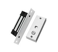 60kg Serrure Magnétique Électromagnétique DC 12V - YAVIS Serrure Électrique Étanche pour Contrôle d’Accès Résidentiel, Digicode Porte, Lecteur Badge/RFID, Portes Bois/Métal/Verre, Electro Aimant Porte
