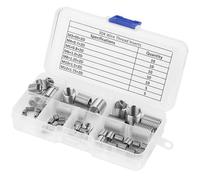60pcs M3-M12 Inserts filetés hélicodaux en fil en acier inoxydable SS304