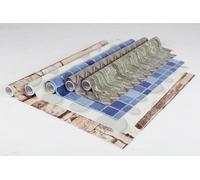 60x Film autocollant Bois Rouleau Meuble Cuisine Papier peint Porte Mur Salon Table