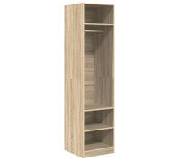 (61412)Armoire CHIC,Garde-robe Chêne sonoma 50x50x200 cm ,bois d'ingénierie FR