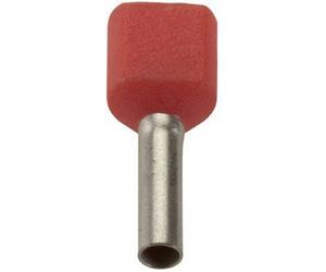61801999 LappKabel Embout double d'extrémité de câble 1 x 0.50 mm² x 8 mm partiellement isolé blanc 500 pc(s)