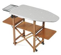 620 Bravo Table à Repasser, Bois - Fermable - Réglable - Finition Cerise - Arredamenti Italia