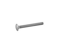 622136X50 Vis machine M6x50 Tête ronde collet carré DIN 603 - 800 pièces Inox A2