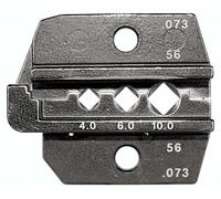 624 073 3 0 Rennsteig Werkzeuge GmbH Matrice de sertissage pour contacts torsadés, section 4 mm² - 10 mm² - 1 pièce