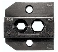 624 074 3 01 Rennsteig Werkzeuge GmbH Matrice de sertissage pour contacts torsadés, section 10 mm² - 16 mm² - 1 pièce