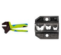 624 097 3 0 K1 Rennsteig Werkzeuge GmbH : Pince à sertir PEW12 pour cosses isolées à double extrémité, section 2x6mm² - 2x16mm²