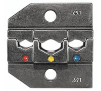 624 691 3 0 Rennsteig Werkzeuge GmbH Matrice de sertissage pour connecteurs isolés et cosses de câble - 1 pièce