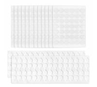 624Pc Pastille Double Face Transparent Rond Points Adhésifs Autocollant Adhésif Amovible Points Adhésifs Ruban Double Face Transparent Point Scotch pour Décorations de Fête Bricolage 10mm