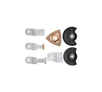 Metabo Outil multifonctions Starter-Set Classic 7 pièces – accessoires bois, métal, joints