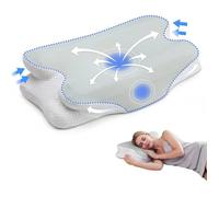 (62X41X10/8Cm)Oreiller Cervical Ergonomique Coussin Ergonomique Cervical Coussin Cervicales Douloureuses Oreiller Cervical 2