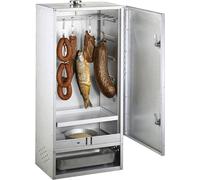 630015 Four à fumoir / Fumoir / Armoire à fumer, dimensions 85 x 39 x 28 cm, avec porte en tôle d'acier aluminisée, ensemble