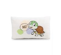 63077 Coussin en Forme de Tortue, 43 x 25 cm, Beige, Coussin en Peluche Moelleux pour Enfants et Adultes, idéal pour la Maison, Le Jardin d'enfants ou Les déplacements