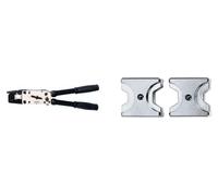 633 303 3 K1 Rennsteig Werkzeuge GmbH : Pince à sertir manuelle MPZ 55, livrée dans un coffret en plastique, pour connecteurs à sertir pour câbles et gaines