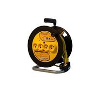 6388- Enrouleur prolongateur 40m H05VV-F 3*1.5 mm2- équipé d'un disjoncteur thermique-
