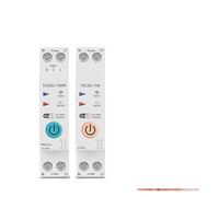 63A 1P+N Smart Switch Meter KWh Metering Monitoring Circuit Breaker Timer Relay 110VAC 230VAC BIANMTSW(TXCB2-TW No metering,63A)