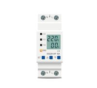 63A 80A 110V 230V Din rail adjustable over under voltage protective device protector current limit protection Voltmeter EKFBQBGW(63A Bottom input)