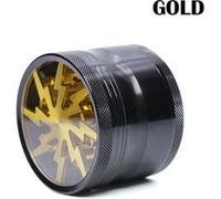 63mm 4-couche métallique Herb & Spice Mills aluminium AlloyTobacco moulins à épices Râpe_onaeatza27 G