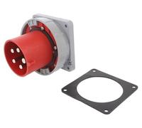 645-6 Connecteur: alimentation AC triphasées socle mâle 125A 400VAC PCE