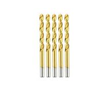 6542 Ensemble d'outils en acier inoxydable en métal | Forage de foret hélicoïdal en acier rapide au cobalt(5PCS,3.7mm)
