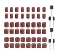 66 Pièces Bande Abrasive 120 Grit pour Perceuse à Ongles | Tambour de Ponçage, Manchons pour Ongles Acryliques et Gel, Préparation et Façonnage Précis