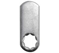 6629-03 (70217) Plaque came Batteuse 3 mm argenté