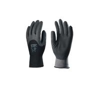 6631 Gant thermique tricot nylon enduit PVC noir/gris Taille 11