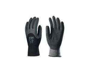6631 Gant thermique tricot nylon enduit PVC noir/gris Taille 11