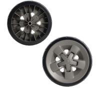67445 Lot de 2 roues de rechange en plastique pour grille Weber Genesis II Series (LX 300/200/400/600)