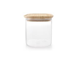 [681008] IBILI Récipient alimentaire en verre avec couvercle bambou 800ml