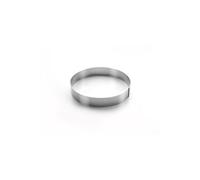 Lacor 68526 Emporte-Pièces Cercle à Tarte Ronde 26 x 4,5 cm 18 / 10, Argent