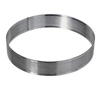 LACOR 68548 Cercle Rond perforé Acier Inoxydable Gris 18 x 18 x 4 cm