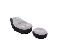 68564 set fauteuil + pouf floques ultra lounge