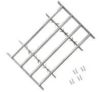 6862| Ensemble de 2 Grilles Réglables de Sécurité - vidaXL - acier galvanisé - 1500 mm - Accessoires de montage inclus,19.2 kg