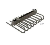 6923452 Porte-pantalons extractible droit 450 mm Titane 498x350x124