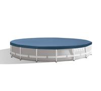 Intex Pools - Bâche de protection pour piscine tubulaire ronde Argenté 457 cm