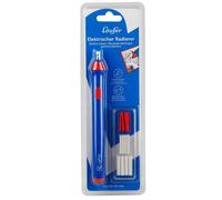 [69607] Läufer Gomme électrique, avec embout échangeable, bleu