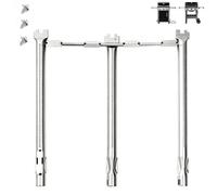 69787 Brûleur pour Weber Spirit Série 300 E310 E320 E330 S310 S320 S330 | Brûleur en acier inoxydable de 45,7 cm pour barbecue à gaz Weber Spirit II//LX E-310 S-310 SP-330 (avec boutons avant)