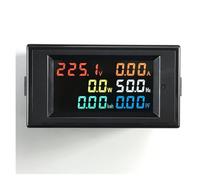 6IN1 AC monitor 110V 220V 380V 100A Voltage Current Power Factor Active KWH Frequency meter Digital LCD VOLT AMP NWPNLXEA(AC 200-450V 100A)