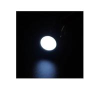 6mm ~ 30mm étanche IP67 métal LED voyant d'avertissement lampe de signalisation fil pilote 1 pièces(WHITE,10MM_220V)