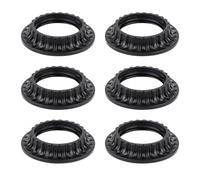 6pcs Anneaux d'Abat-Jour pour Douilles de Lampe, 35mm Diamètre de Filetage Bague de Retenue pour Abat-Jour Anneaux de Collier à Vis pour Abat-Jour Anneaux de Douilles E26 pour Luminaires