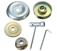 6pcs kit ecrou Tete debroussailleuse Universelle, pour débroussailleuse Thermique, stihl, Echo, ryobi Tete, Kit De Fixation D'écrou De Lame De Gearbo En Métal Pour Tondeuse à Gazon