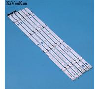 6PCS pour 1TV Règle de bande LED, rétro-éclairage Direct TV, 43 pouces, UHD, 1bar, 24EA, Type Rev. 0.4 _ 150408, 8 bandes, 2 broches ( Nipseyteko )