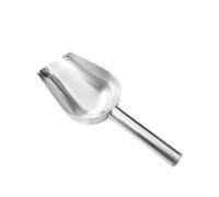 6PCS Stainless Steel Ice Shovel - Heavy-Duty Scoop For Food, , Grains, Flour, Rice Pour Cuisines, Buffets(21.5*8.5CM)